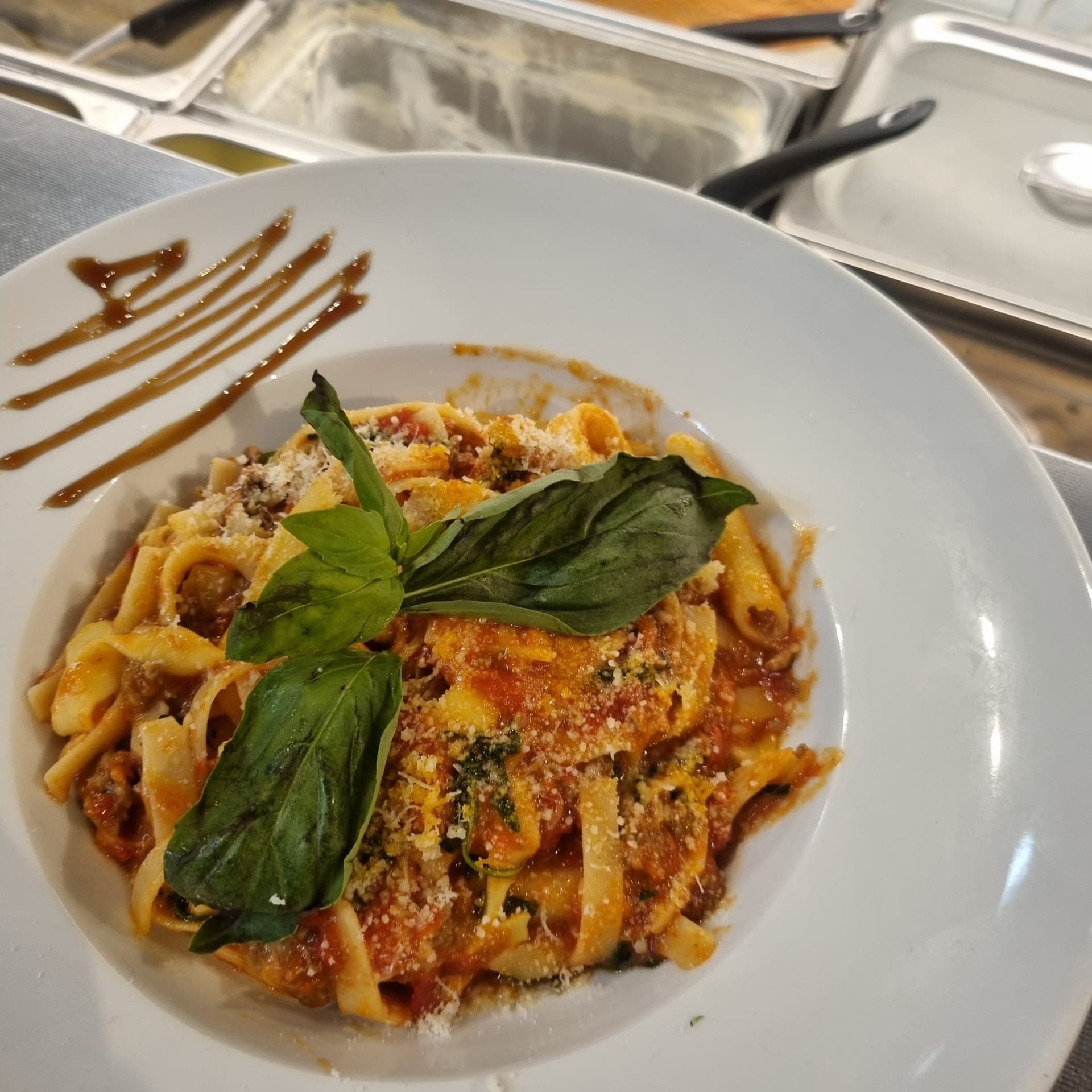 Pappardelle bolognaise